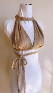 Luxurious Himalayan Silk and Bamboo Gauze Top, Adjustable for Multiple Styles, Perfect with Elya Skirt for Sustainable Elegance and Comfort